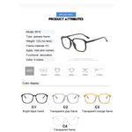 Fashion Boyseen Anti-blue Myopia Glasses 6010 - image 3
