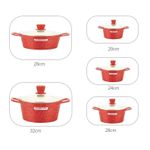 Generic 10pcs Queen Time Premium Granite Non-Stick Cookware Set Non-Stick Pot Set - image 2
