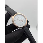 Skmei Quality Non Fading/Non Rusting Chronograph Black Leather Wristwatch 