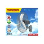 Qasa 18" Energy Saving Ac/dc Wall Fan With Remote Qwf-1801 