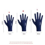 Generic Ice Silk Summer UV Protection Gloves Touchscreen for Driving Cycling - image 2