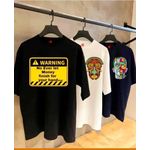 SET OF THREE QUALITY T-SHIRT WITH DESIGN FOR UNISEX .