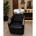 Professional quality comfortable washing hair basin shampoo working station salon 