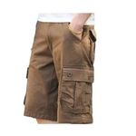 BROWN CARGO SHORT FOR MEN