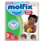 Molfix Pants Size 3 Jumbo Pack (62 COUNTS)