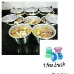 product_image_name-Generic-Moi moi Cooking Plate plus liquid soap dispenser brush for washing -1