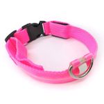 Generic USB Rechargeable LED Pet Collar - Light Up Night Safety Dog Collar (Multicolour, XL) - image 4