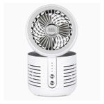 Black + Decker 2-in-1 Air Purifier Desk Fan With UV Light