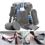 product_image_name-Generic-9pcs Premium Car Wash Kit – Portable Microfiber Cleaning Set for Auto Detailing (Interior & Exterior)-2