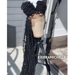 Double Bun Goddess Locs Wig