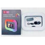 Generic E30 RGB Portable Phone Rechargeable Ringlight - image 2