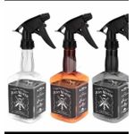 Just Water" barber spray bottles