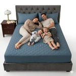 product_image_name-Generic-Waterproof Cotton Fitted Sheet For Mattress - 150x200+30cm-2