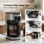 Oraimo BrewDrip 1.5L LED Timer Control Drip Coffee Maker - image 4