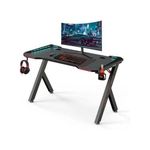 product_image_name-Generic-Gaming Desk, 55 Inch Gaming Table With LED RGB Lights,1.4MTR-1