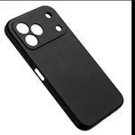 Tecno Spark 50 Silicone Phone Case & Pouch With Camera Protection - Scratch Resistance, Shockproof Protective Case - ( Black ) - image 2