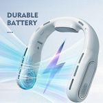 Rechargeable neck fan 