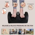 Generic Electric Foot Massager with Heat Therapy Leg Massager Machine - image 3