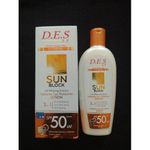 D.E.S 5.5 Extreme Skin Intense Sun Block Lotion