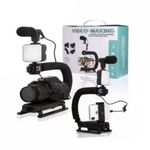Generic Vlogging Kit Potable Handheld Bracket Gimbal Phone Cameras Stabilizer (No Remote Included) - image 5