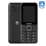 Philips Philips Xenium 210, 2.4" Big Screen Dual SIM Feature Phone Large Battery Capacity 3000mAh Wireless FM Bright Torch 3x Type-C Fast Charge, 2000 Phonebook Mobile Phone - Black - image 2