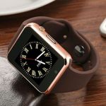 Generic  A1 Phone Smart Watch with Sim and Memory Card Slots - Gold - image 2
