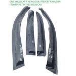 Generic Toyota corolla 2003-2010 Sun/rain Shade Visor-BLACK - image 2