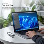 Oraimo Power-Trans USB-C Hub 4K HD Display 5Gbps 7-in-1 Multi-Functional Laptop Adapter Docking-Station - image 5