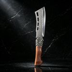 Generic Hand-Forged High Carbon Steel Hunting & Boning Multi-Tool - image 2