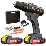 product_image_name-Generic-Powerful Cordless Electric Screwdriver Set – Rechargeable Wireless Drill Kit with Complete Accessories for Home & DIY-1