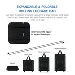 Collapsible Expandable Multipurpose Wheeled Cargo Bag - image 3