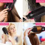 Generic One step volumizer electric blow hair dryer hot comb brush - image 3