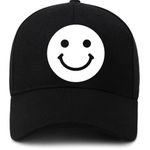 Designer Baseball/Face Cap - Black