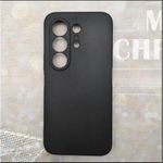 Generic Tecno Camon 50 & Camon 50 Pro Silicone Protective Case – Matte Black Elegance with Full Camera Coverage, Shockproof Corners & Scratch-Resistant Shield. ( Black )
