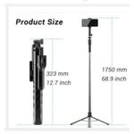 Generic Monopod Monopod. AI C12 Tripod Selfie Stick - image 2
