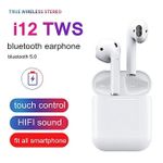Generic I 12 T W S Bluetooth Headset Touch Control - image 2