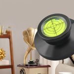 Metal LP Vinyl Disc Stabilizer Turntable Record Weight 50/ 60Hz Black