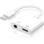Generic IPHONE Lightning to 3.5mm Headphone Jack Dongle Splitter