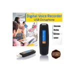 product_image_name-Generic-Rechargeable Portable USB Digital Audio Voice Recorder 32GB - Black-3