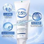 product_image_name-Generic-Powerful White Hydroxyapatite Toothpaste 7.5% nHAP – Enamel Repair, Plaque & Stain Remover, Fluoride-Free, Sensitive Teeth Protection-1