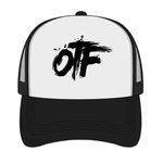 OTF Trucker Hat (black X White)