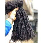 Bone Straight 12' Dreadlocks Attenment Bundle.