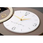 product_image_name-Generic-Large,Wrought Iron Elephant Design Modern  Wall Clock- 80*38CM-4