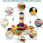 Generic Heavy Duty Silver Crest High Power Blender-4500Watts - image 3