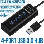 Generic USB HUB 4 Ports USB 3.0 Hub Adapter High Speed Data Transfer - image 2