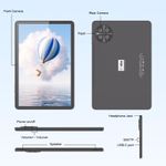 C Idea Android 16 Tablets,10.1 Inches Sim 8GB+1TB Keyboard Mouse Long Standby Tablet PC Black - image 8