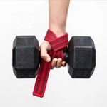 Fashion A Pair of Hand Wrap Hand Lifting Wrap -Red