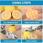 Generic Stainless steel/manual lemon juicer/Extractor fruit juicer - image 2