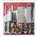 product_image_name-Generic-8PCS MULTIFUNCTIONAL STAINLESS STEEL KITCHEN KNIFE SET-1