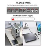 ShebSheb External CD DVD Drive 8-in-1 USB 3.0 Type-C Drive Hub Card Reader - image 7